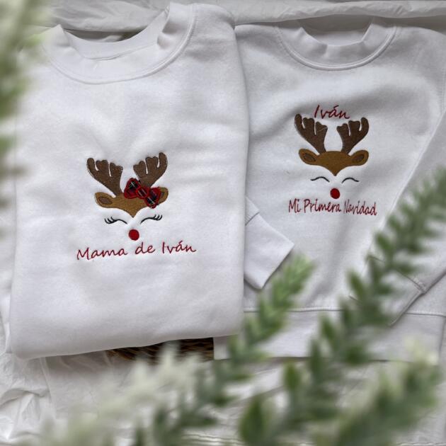 Sudaderas con dibujos navideños