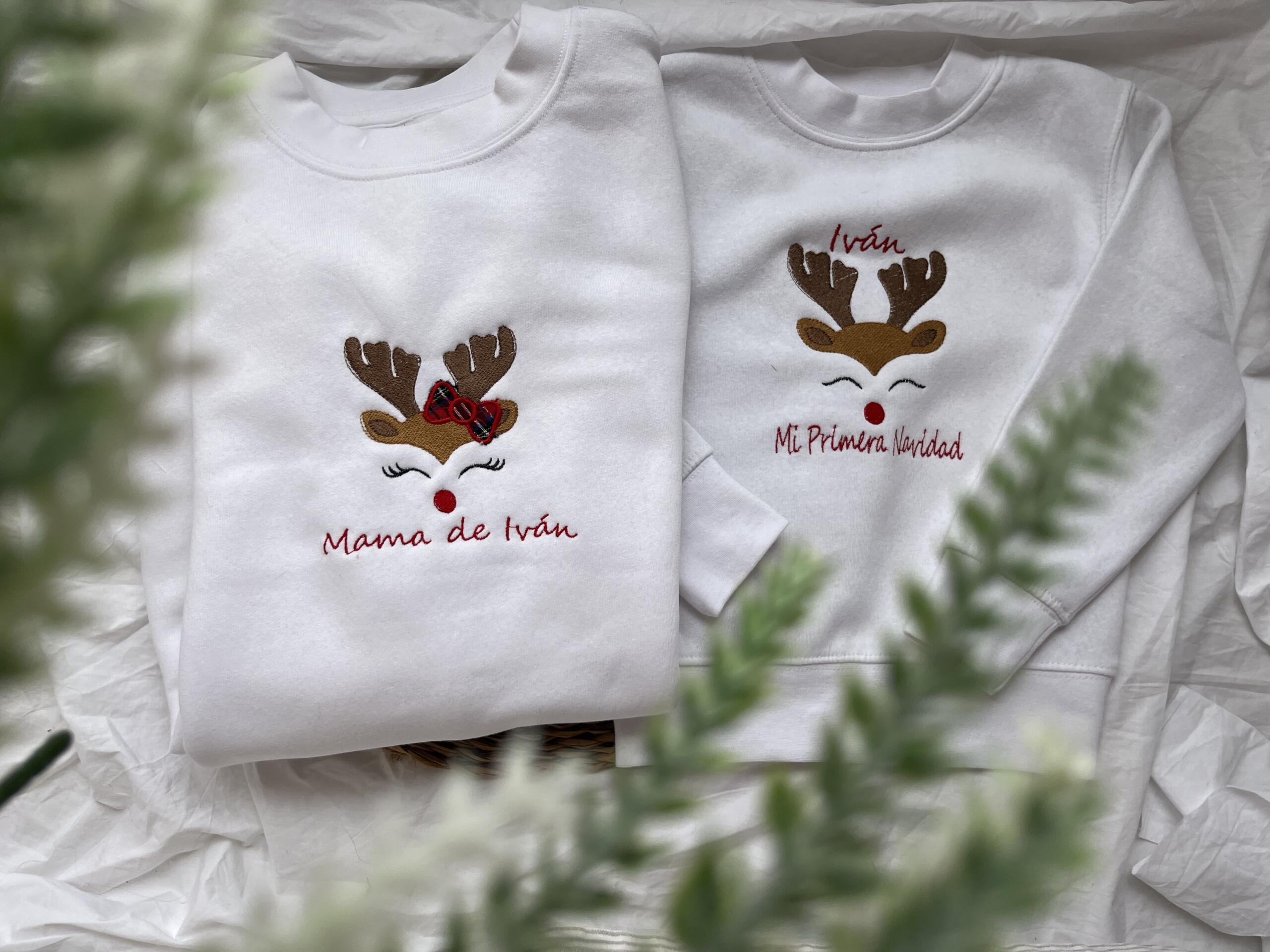 Sudaderas con dibujos navideños